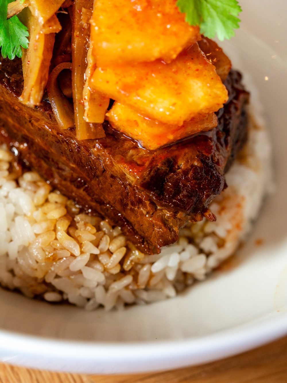 Pork Belly Rice Bowl